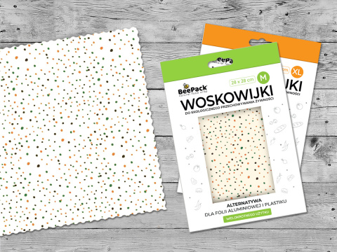 KOLOROWE GROSZKI - woskowijki pojedyncze (M,L,XL) KOLOROWE GROSZKI - woskowijki pojedyncze (M,L,XL)