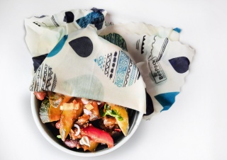 KROPLE DESZCZU - woskowijka pojedyncza XL