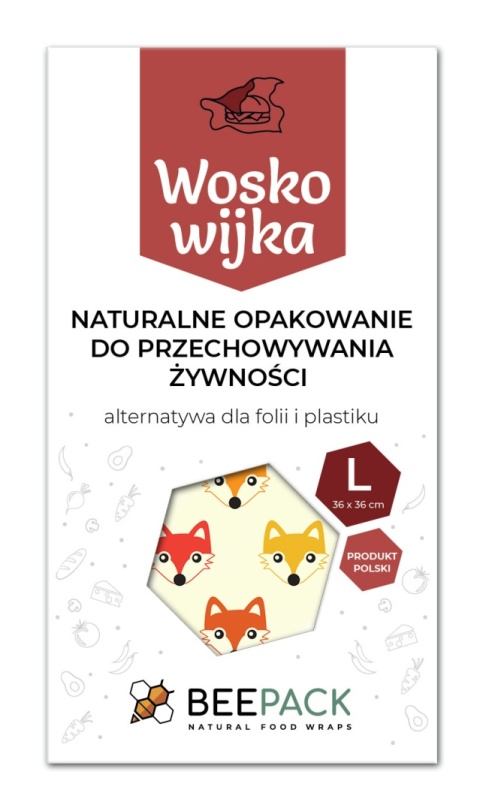 WOSKOWIJKI L (large size) LISKI 36x36 cm WOSKOWIJKI L (large size) LISKI 36x36 cm
