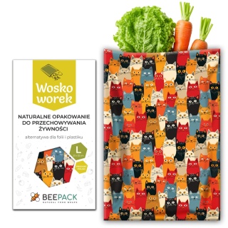 WOSKOWOREK L (large size) KOTY 23x32 cm