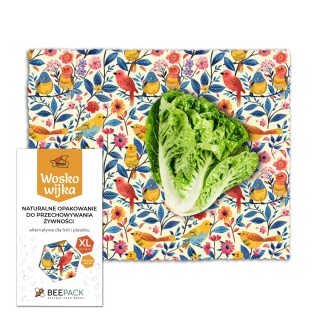 WOSKOWIJKA XL (extra large size) PTASZKI 40x48 cm