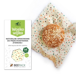 WOSKOWIJKA M (medium size) GROSZKI 25x25 cm