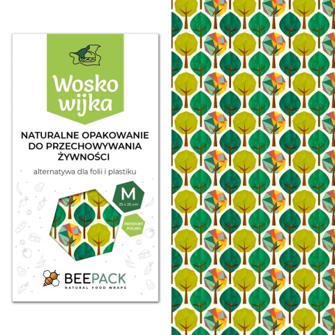 WOSKOWIJKA M (medium size) LAS 25x25 cm WOSKOWIJKA M (medium size) LAS 25x25 cm