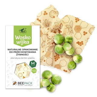 WOSKOWIJKA M (medium size) PSZCZOŁY 25x25 cm