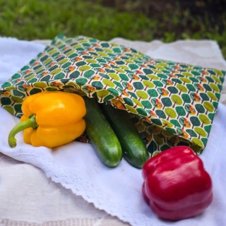 WOSKOWOREK LAS - ekologiczny worek XL 36x32 cm