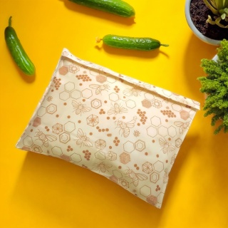 WOSKOWOREK PSZCZOŁY - ekologiczny worek XL 36x32 cm