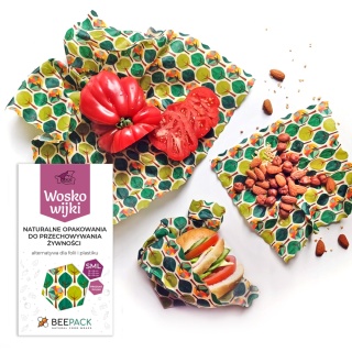 ZESTAW WOSKOWIJEK LAS (3 woskowijki S+M+L)