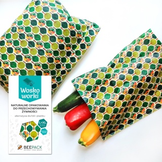 ZESTAW WOSKOWORKÓW LAS (2 woskoworki L+XL)