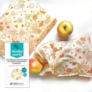 ZESTAW WOSKOWORKÓW PSZCZOŁY (2 woskoworki L+XL)
